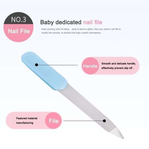 10 pcs Baby Health Care Kit Cleaning Products Thermometer Nail Clippers Scissors Tweezers Grooming S