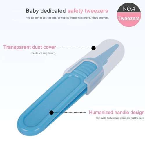 10 pcs Baby Health Care Kit Cleaning Products Thermometer Nail Clippers Scissors Tweezers Grooming S