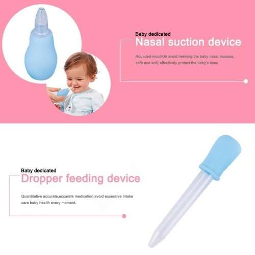 10 pcs Baby Health Care Kit Cleaning Products Thermometer Nail Clippers Scissors Tweezers Grooming S