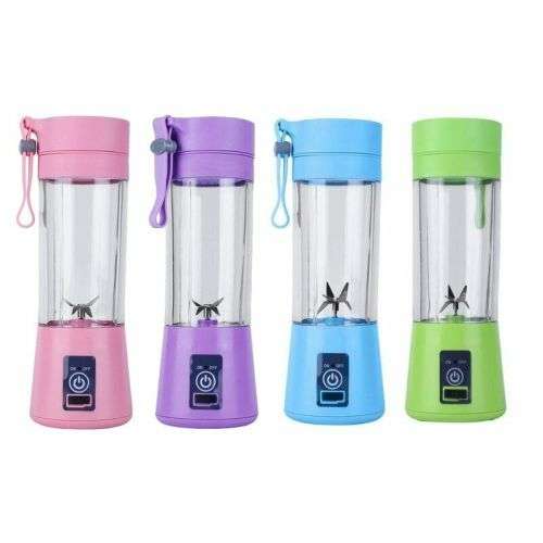 Portable and Rechargeable 380ml Juice/Smoothie Blender