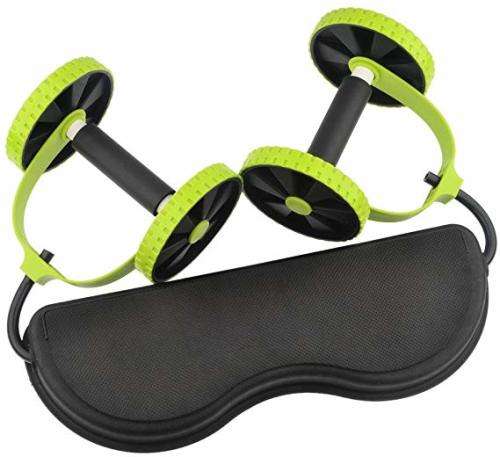 Revoflex Xtreme- New Core Double Wheels Ab Roller, Pull Rope