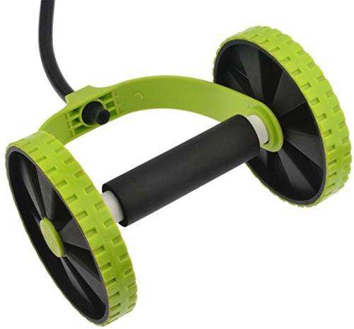 Revoflex Xtreme- New Core Double Wheels Ab Roller, Pull Rope
