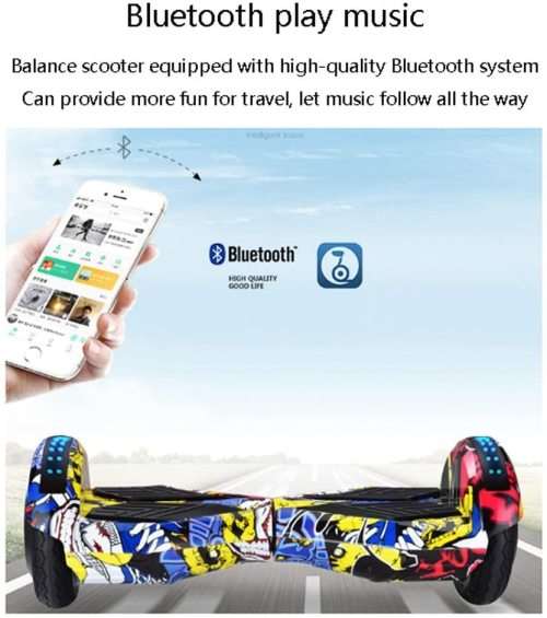 Hoverboard -, 6.5 inch Self Balancing Electric Scooter