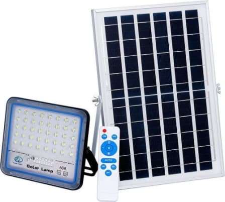 Classic Outdoor 120w Solar Floodlight with Remote