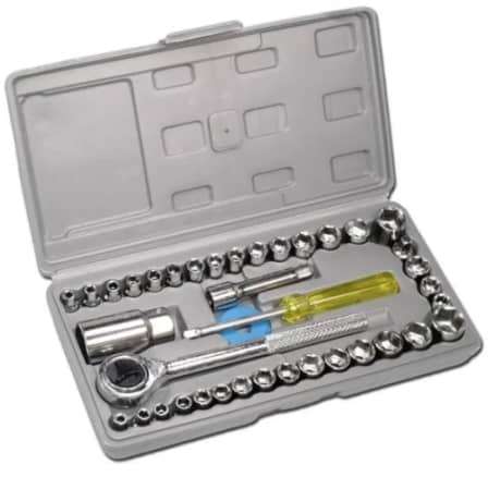 40 Piece Combination Socket Wrench Set