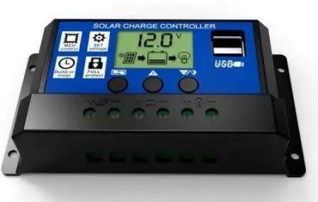 20A Solar Charge Controller | LCD Display With Dual USB Ports | 12V/24V