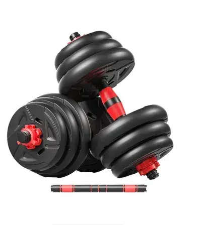 Adjustable Rubber Dumbbell Set 20kg 183855