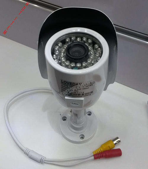 1200tvl Waterproof bullet 3.6MM IR day/ night vision camera with bracket