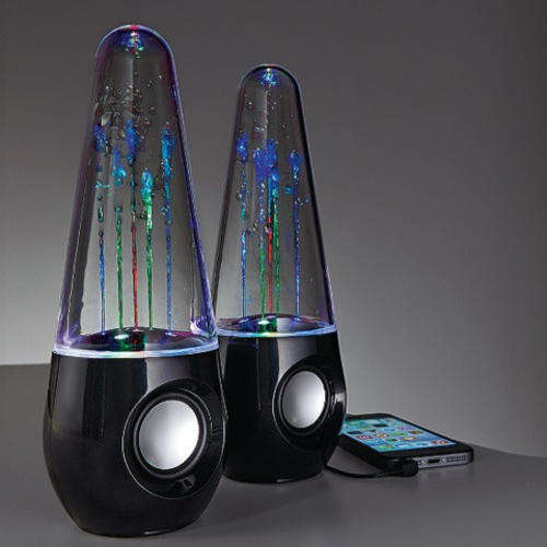 LED COLOURFUL Water Dancing Speaker -( 2pcs speaker and USB wires )Promotion !!!!!!