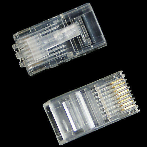 CAT5E Shielded (20 pcs) RJ45 8Pcs wire Network Cable Plug Crimp Connector