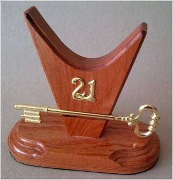 21st key on a stand