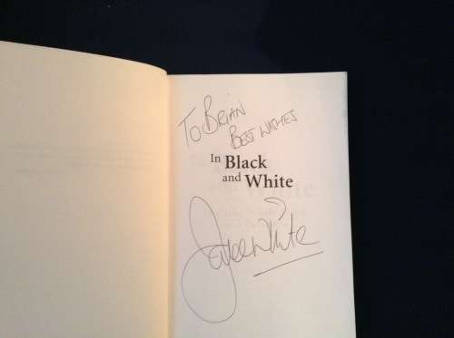 Chester a biography of courage by Mark Keohane AND In Black and White, The Jake White Story, signed