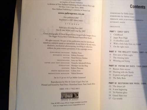 Chester a biography of courage by Mark Keohane AND In Black and White, The Jake White Story, signed