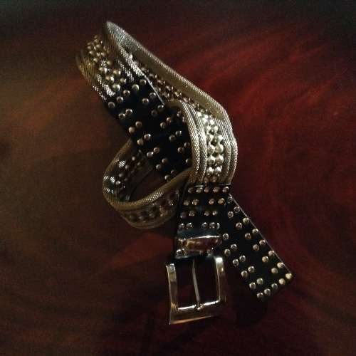 Nanni Italian type metal belt,  classic, gorgeous, fashionable and trendy