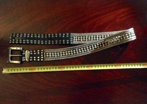 Nanni Italian type metal belt,  classic, gorgeous, fashionable and trendy