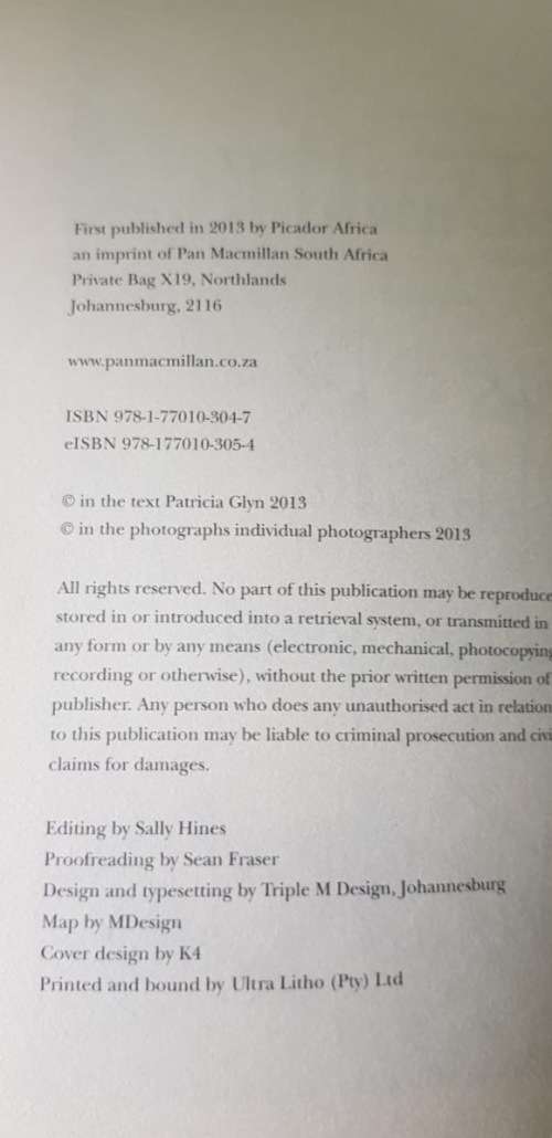 Signed copy of What David Knew by Patricia Glyn and To Die at Sunset by Elsa Joubert