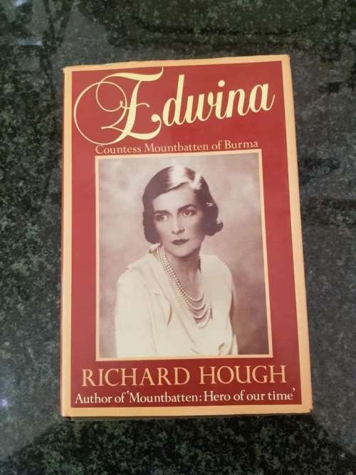 Edwina by Richard Hough, First Edition  Countess Mountbatten of Burma