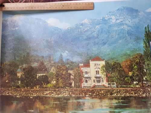 Gabriel de Jongh print - Last home of President Kruger