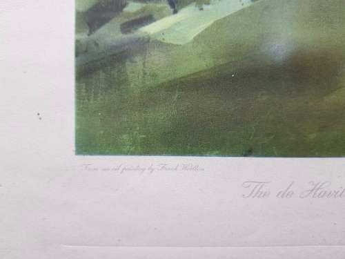 Rare print WW1 Tiger Moth Frank Wootton 1940