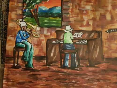 Richard Kupeta, signed 2009, Oil on canvas