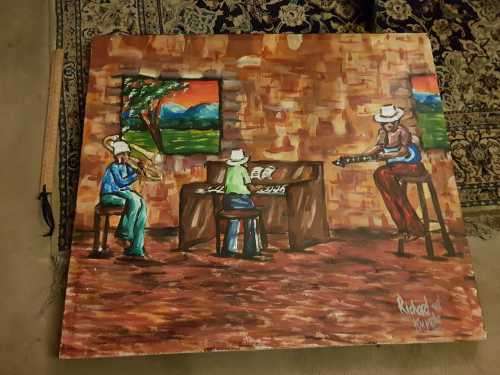 Richard Kupeta, signed 2009, Oil on canvas