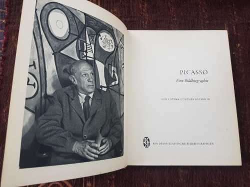 Picasso, First Edition by Von Lothar-Günter Buchheim, Picture biography