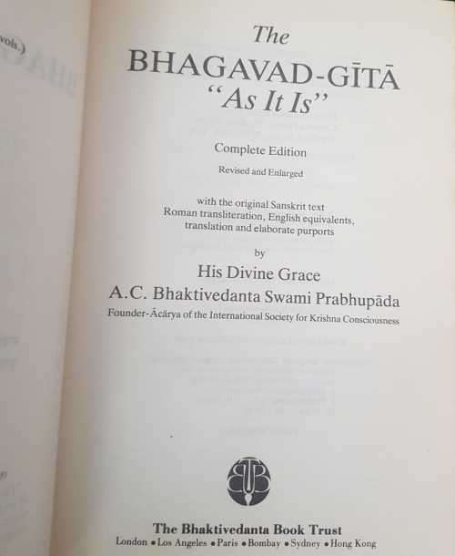 Bhagavad Gita AND A Life of the Budda