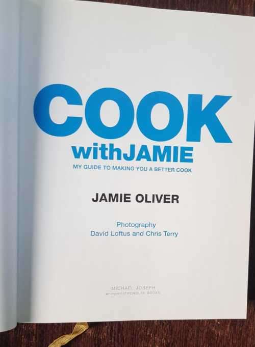 Jamie Oliver Cook with Jamie First Edition