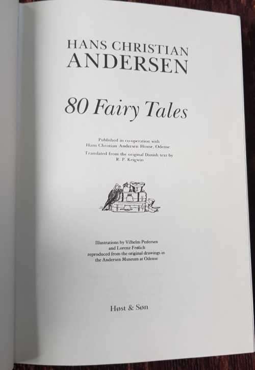 Hans Christian Andersen, First Edition, 80 Fairy Tales