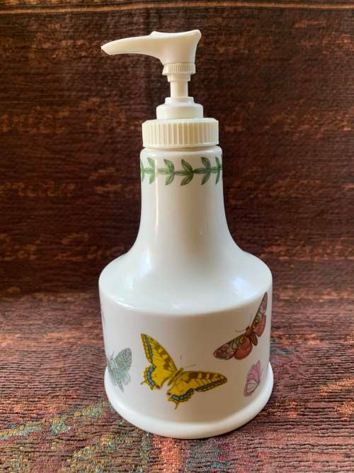 Portmeirion Botanic Gardens By Susan William-Ellis. Stoneware England, Soap/Lotion Dispenser,