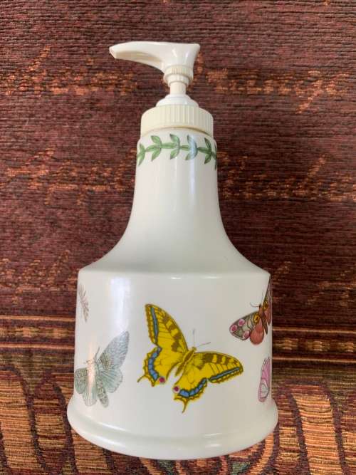 Portmeirion Botanic Gardens By Susan William-Ellis. Stoneware England, Soap/Lotion Dispenser,