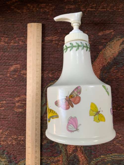 Portmeirion Botanic Gardens By Susan William-Ellis. Stoneware England, Soap/Lotion Dispenser,