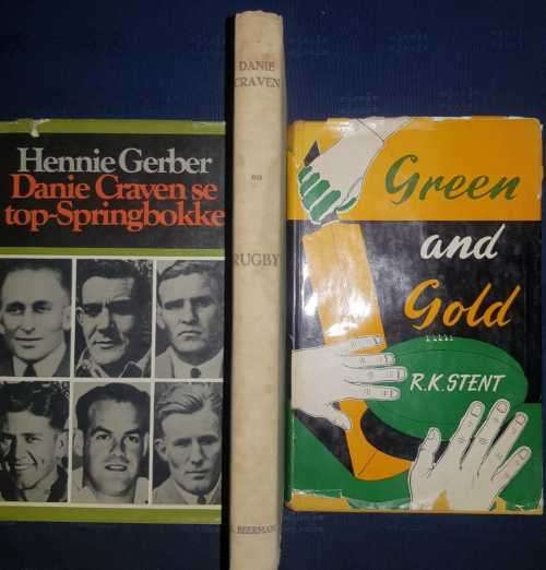Rugby,  Danie Craven AND Green and Gold, First Editions