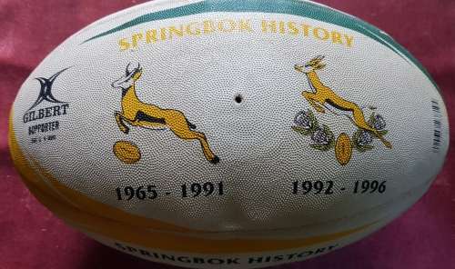SPRINGBOK RUGBY BALL RARE