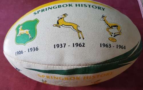 SPRINGBOK RUGBY BALL RARE