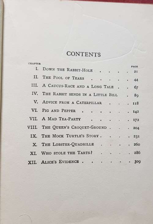 Alice`s Adventures in Wonderland