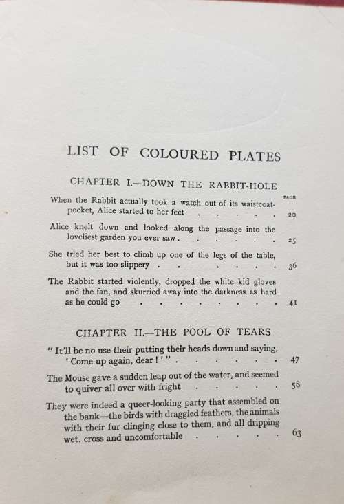 Alice`s Adventures in Wonderland