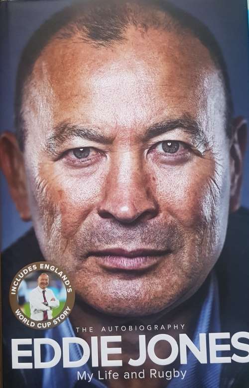 My Life and Rugby by Eddie Jones  Signed Rare RUGBY SIGNED