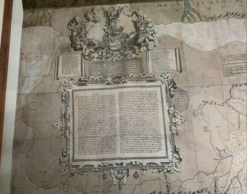 Gerard Mercator World Map 1569 Lithograph Print Map