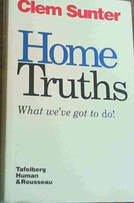 Home Truths by Clem Sunter Signed