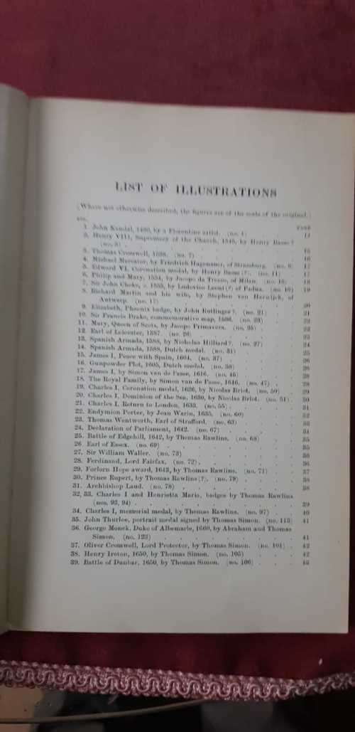 Medals 1924 First Edition   A guide to the exhibition of Historical Medals  in the British Museum.
