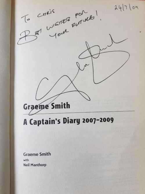 Cricket - Graeme Smith, SIGNED ! and Peter Pollock