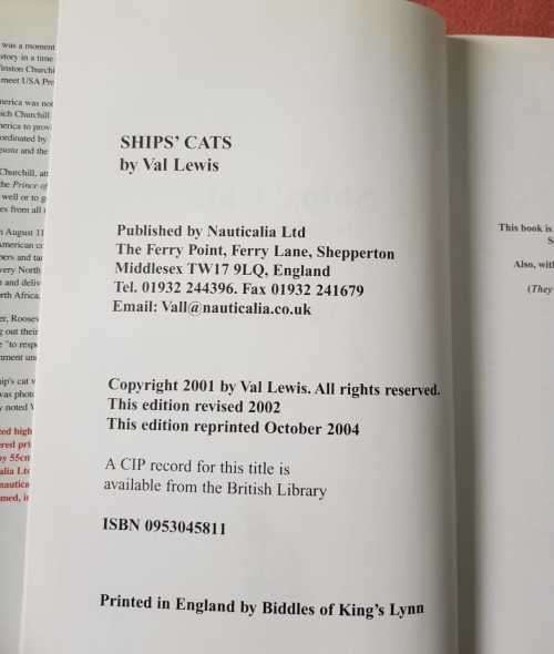 Ships Cats AND Calibans Shore Churchill