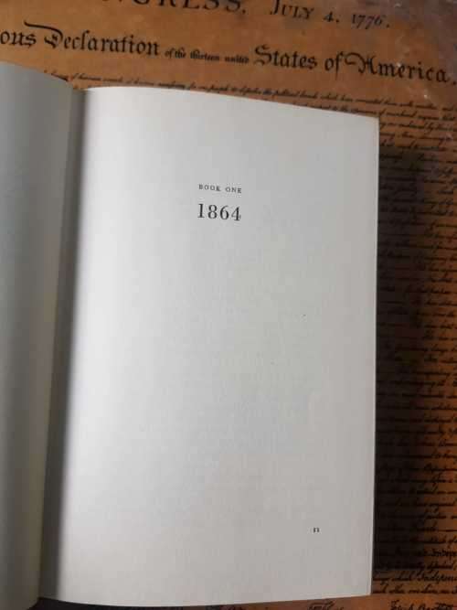 Civil War Trumpet of Wrath and Frame 1776 Declaration of Independence USA