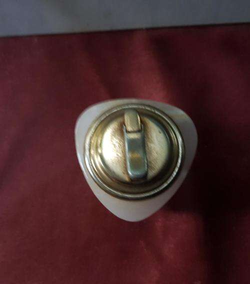 Colibri Onyx gold plated vintage table lighter - cigar and cigarette lighter Collectible  / smoking