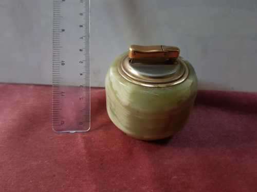 Colibri Onyx gold plated vintage table lighter - cigar and cigarette lighter Collectible  / smoking