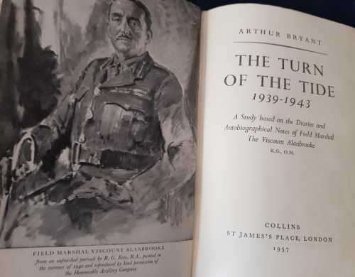 Arthur Bryant First Editions World War II WW2 The Turn of the Tide and  Triumph in the West