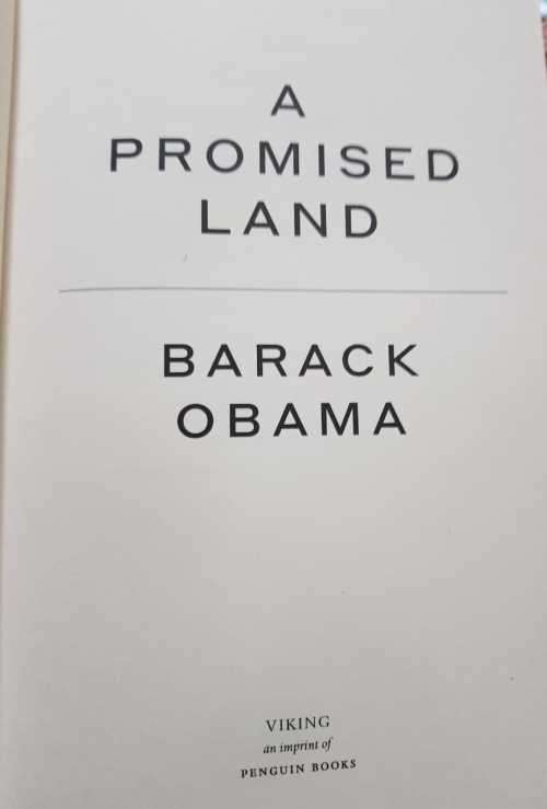 Obama Barack Obama A Promised Land, First Edition, hardcover  700 pages