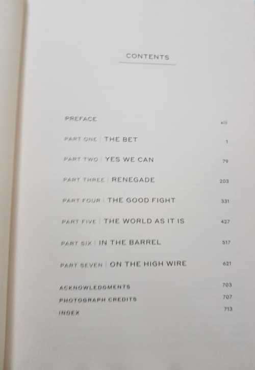 Obama Barack Obama A Promised Land, First Edition, hardcover  700 pages