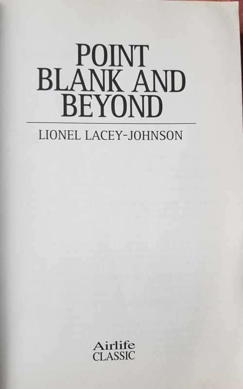 RAF WW2 WWII World War II Point Blank and Beyond by Lionel Lacey-Johnson USAAF